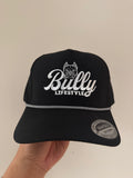 Bully Lifestyle Rope Snapback Hat – Black & White